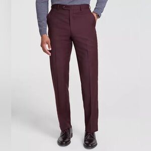 Michael Kors Men’s Classic-Fit Wool-Blend Suit Separate Dress Pants 34Wx30L